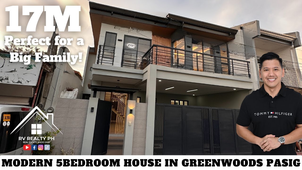 SOLD | House Tour 21: Modern 5 Bedroom House For Sale in Greenwoods Pasig!