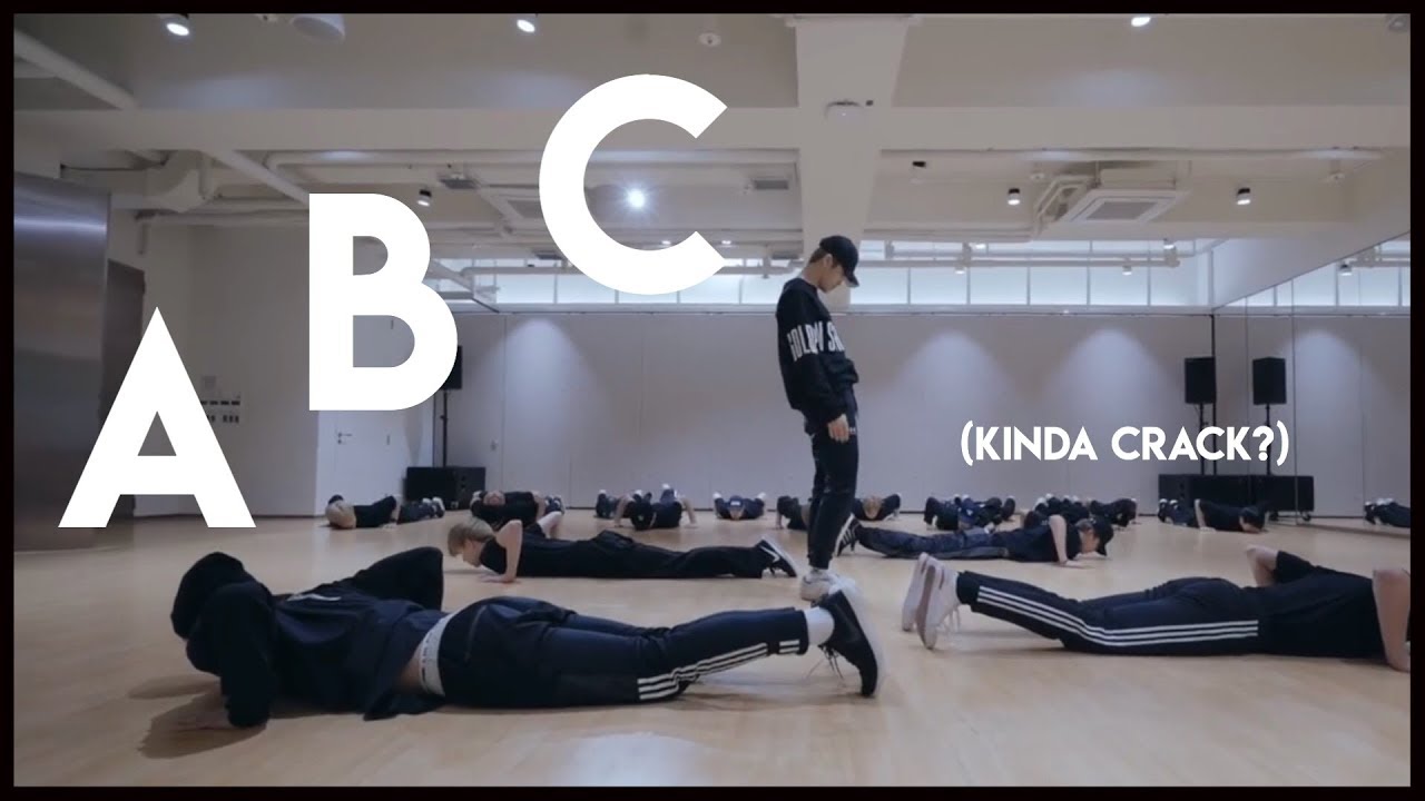 learn the alphabet with weird nct dance moves