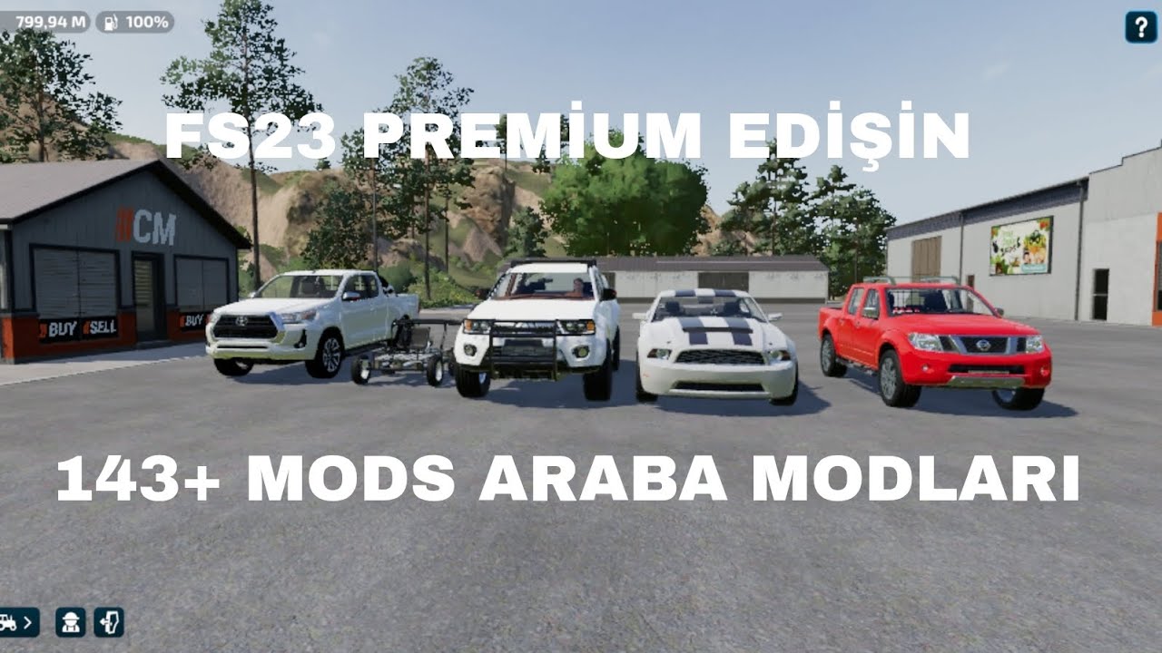 FS23 toplu mod 143+ mods tatile özel