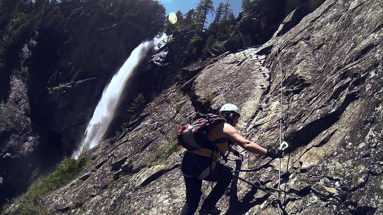 Outdoor 360 - Folge 2016 - 01 - Klettersteig Lehner Wasserfall
