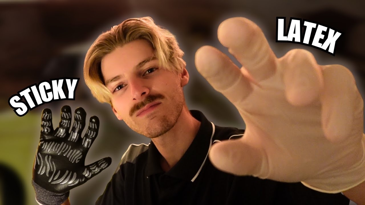 Ultimate Glove Sounds | STICKY & LATEX GLOVES ASMR