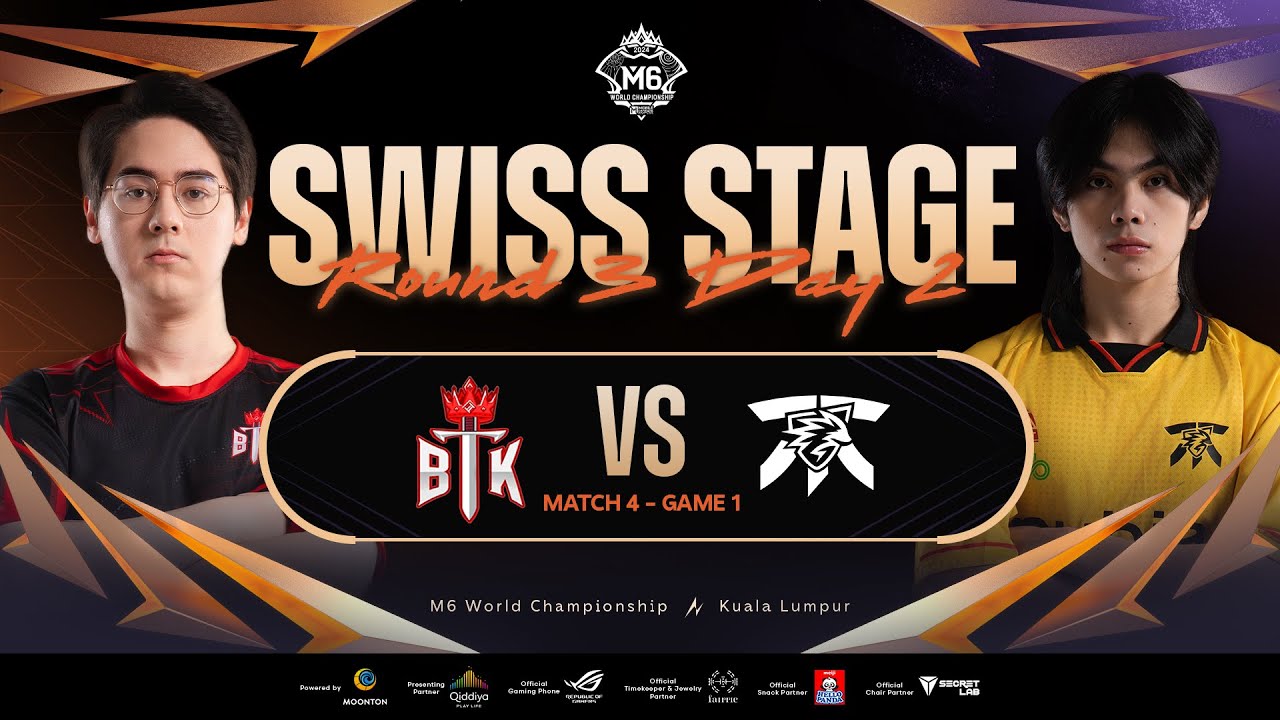 [ENG] M6 Swiss Stage Day 4 | FNOP VS BTK Game 1