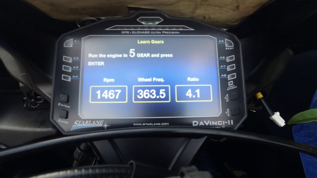 Starlane Davinci ii / GEAR setting