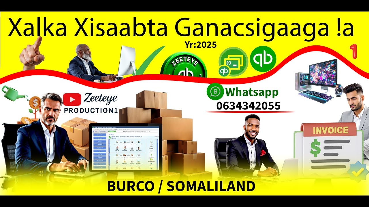 Bushaaro ,Bushaaro, Waxa Diyaar Kuu ah Software Xisaabaadka Ganacsiga Dal Iyo Debedba , Fiirso