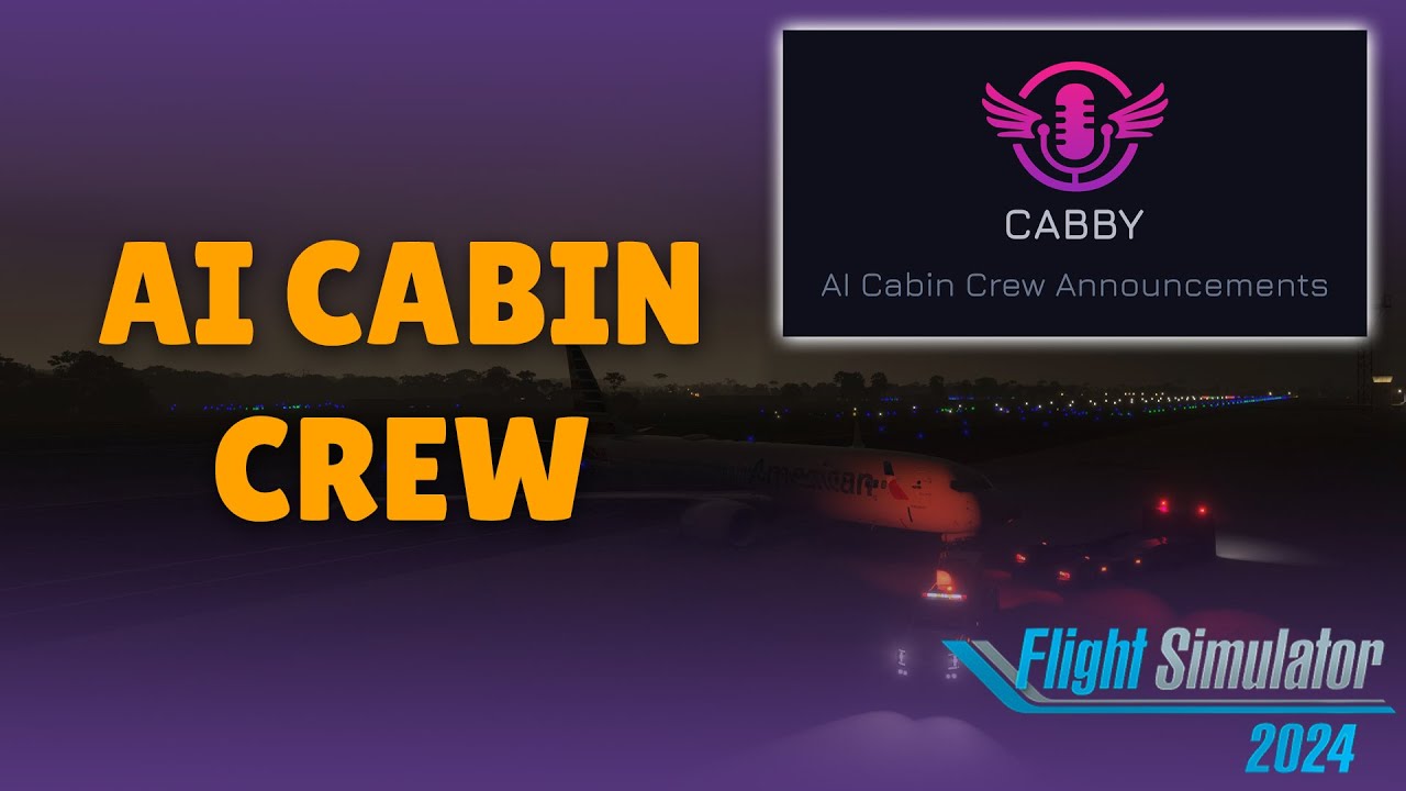 Встречайте Cabby: дополнение, которое оживит вашу команду бортпроводников в MSFS 2024!