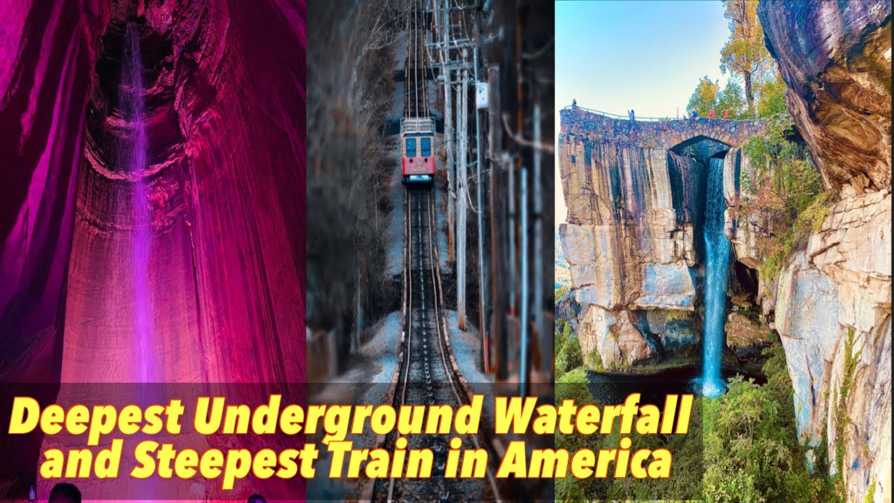 CHATTANOOGA, TENNESSEE/ TRAVEL VLOG/ RUBY FALLS /ROCK CITY GARDEN /INCLINE RAILWAY/ MALAYALAM