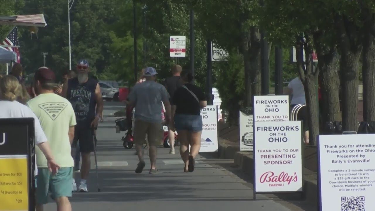 Fireworks on the Ohio to celebrate July 4 this weekend