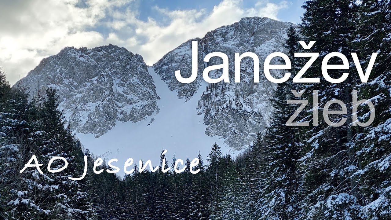 Skozi Janežev žleb turno na Stol