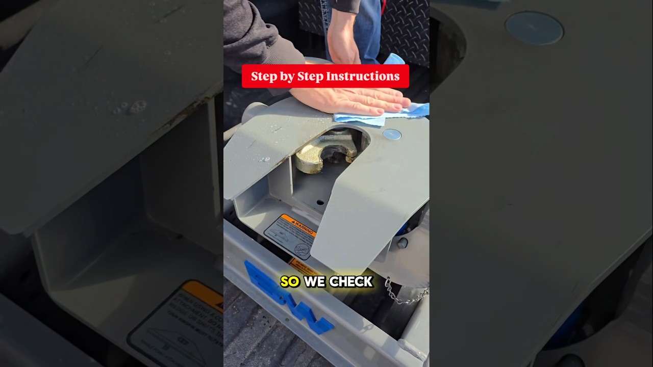 Step by Step Instructions: How to Grease Companion 5th Wheel Hitch  