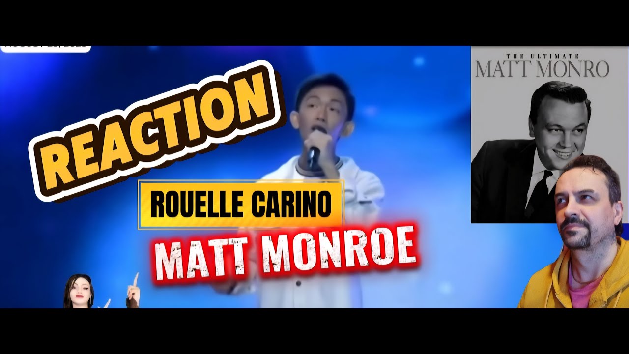 MATT MONRO, FULL PERFORMANCE OF CLASSIC MALE CLONES FINALS(AUGUST 23, 2025) ROUELLE CARIÑO REACTION