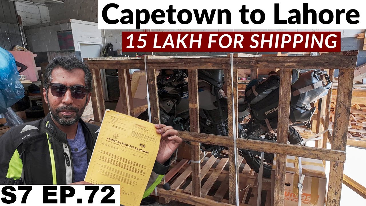 My Nightmare Experience with Lahore Airport Customs After Shipping my Bike From Capetown 🇿🇦 S7 EP.72