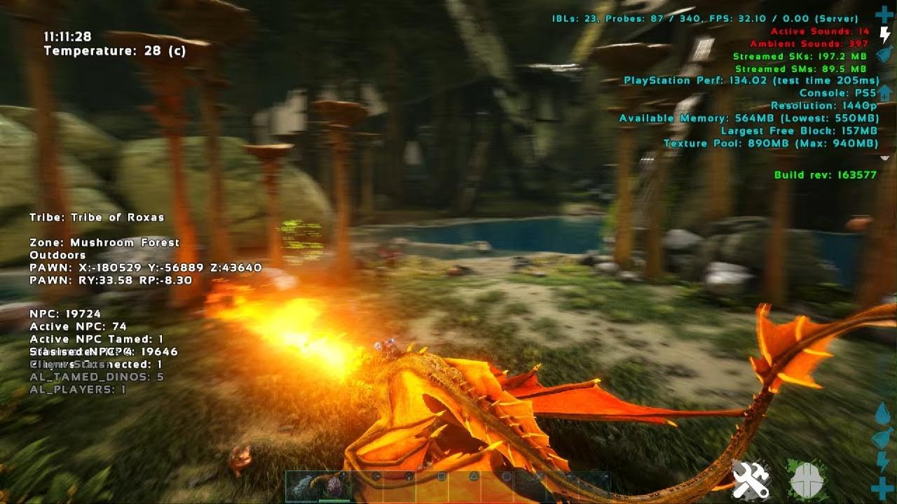 ARK: Survival Evolved fire attack bug