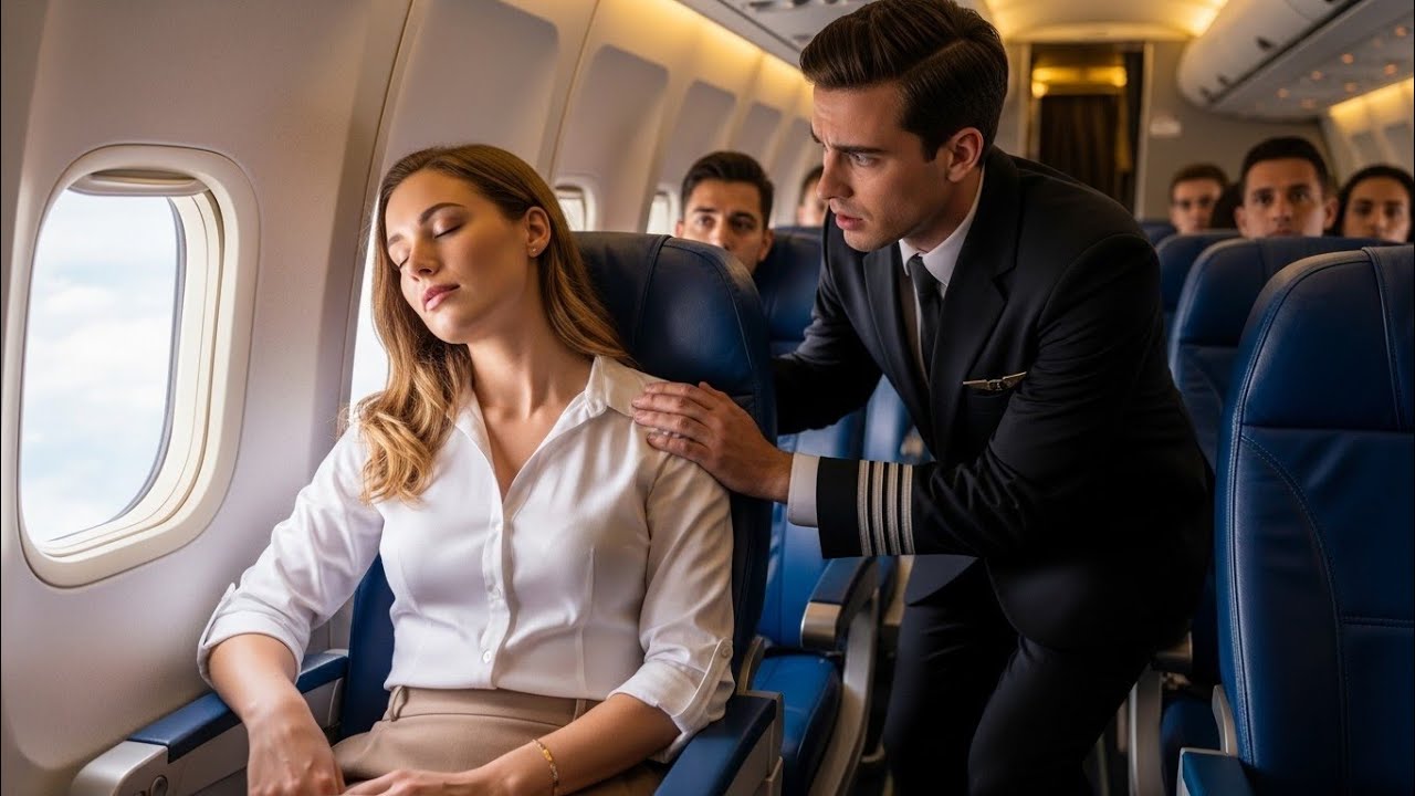 A Quiet Student in Row 8… Until the Captain Asked for a Combat Pilot