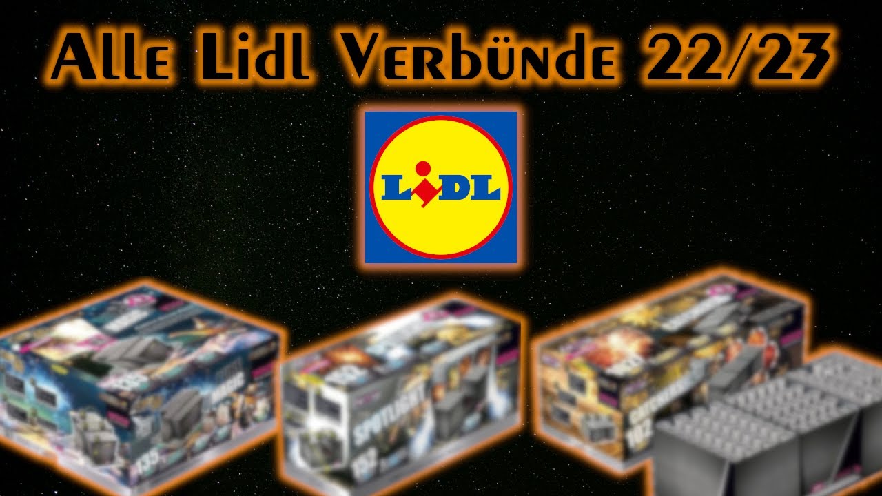 Alle Lidl Feuerwerk Verbünde mit Videos | 2022/2023 | Weco Feuerwerk🎆