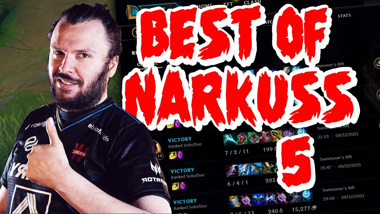 BEST OF NARKUSS 5 : JE PROUVE L'EXISTENCE DE L'ALGORITHME ( SoloQ, Among Legends, UDQP...)