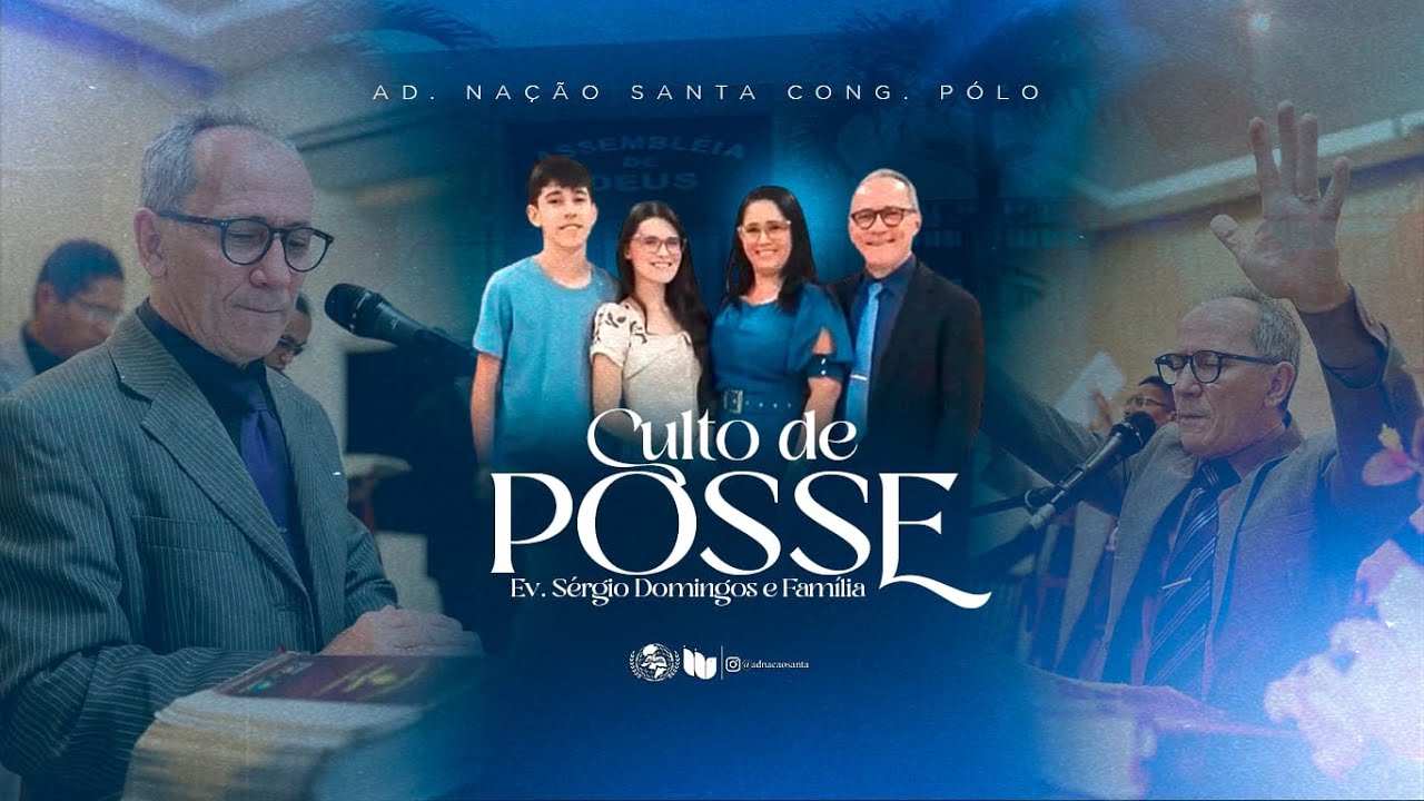 Culto de Posse Ev. Sérgio Domingos - 13/01/2026
