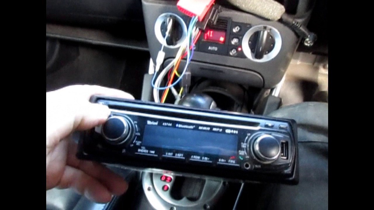 MK 1 AUDI TT AFTERMARKET RADIO STEREO SWAP TO REPLACE BOSE CONCERT