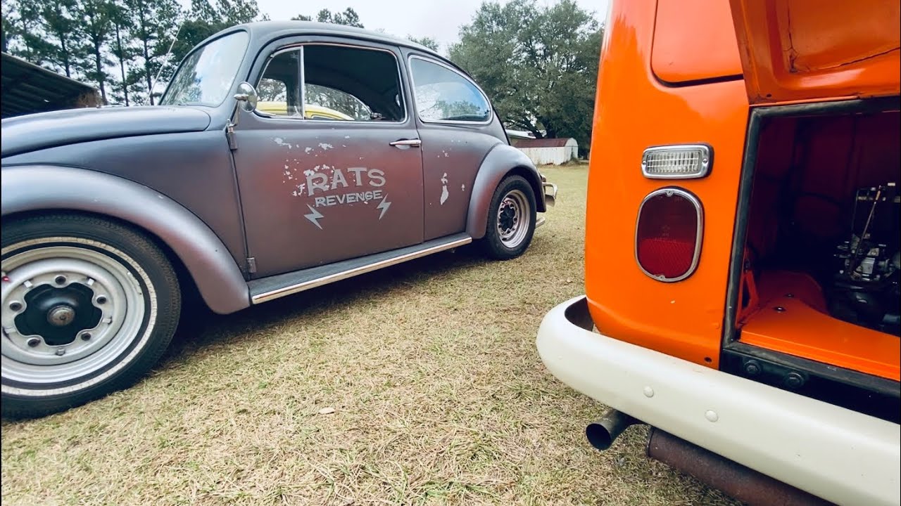 Эффект падения шпинделя на VW Bug
