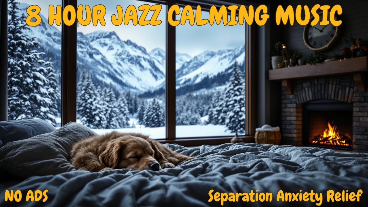 8 Hours Bossa Nova for Dogs & Owners | Calming Music Both Enjoy | 58 BPM
