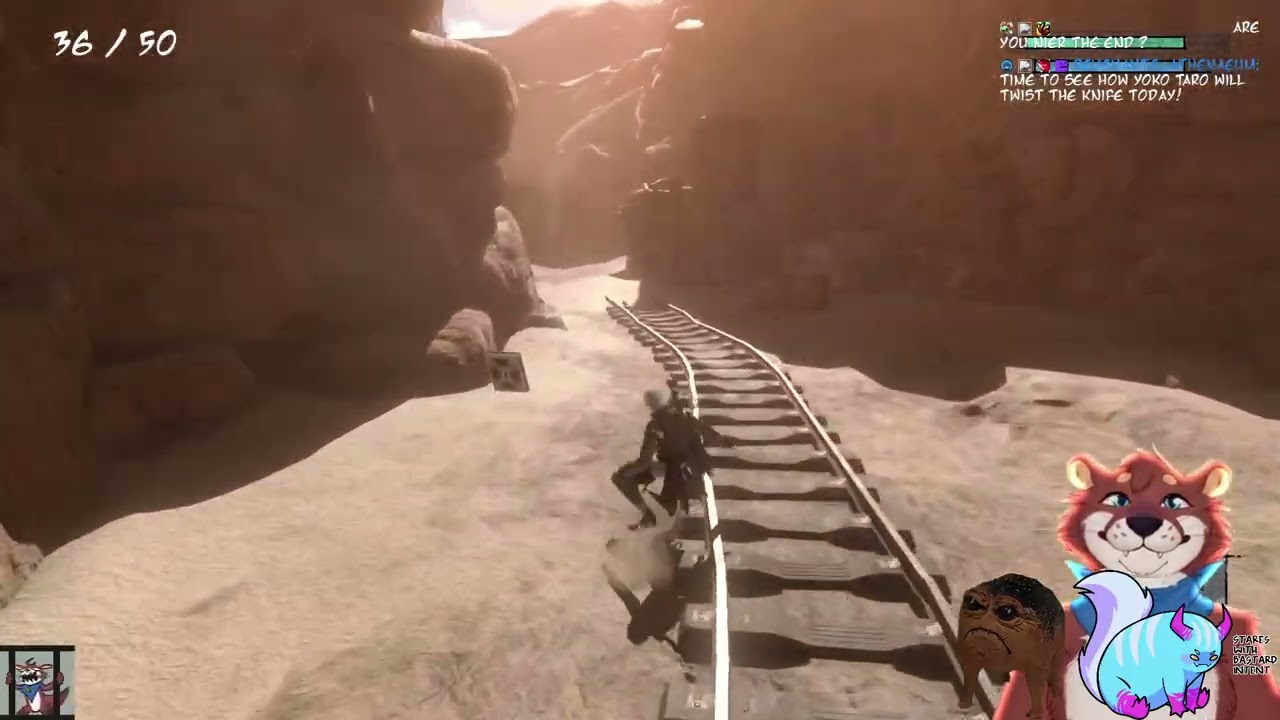 Nier Replicant Farming edition w/ @partydemoness @kaijufluffs | !verillas !saucy