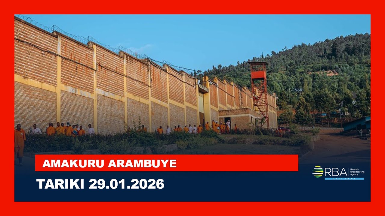 🔴LIVE: AMAKURU ARAMBUYE | Tariki 29 MUTARAMA 2026