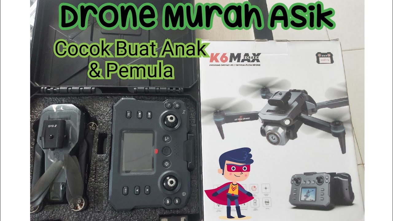 Drone K6 MAX Setabil main di Outdoor || Tes Matikan Remot Ternyata Tidak Mengecewakan