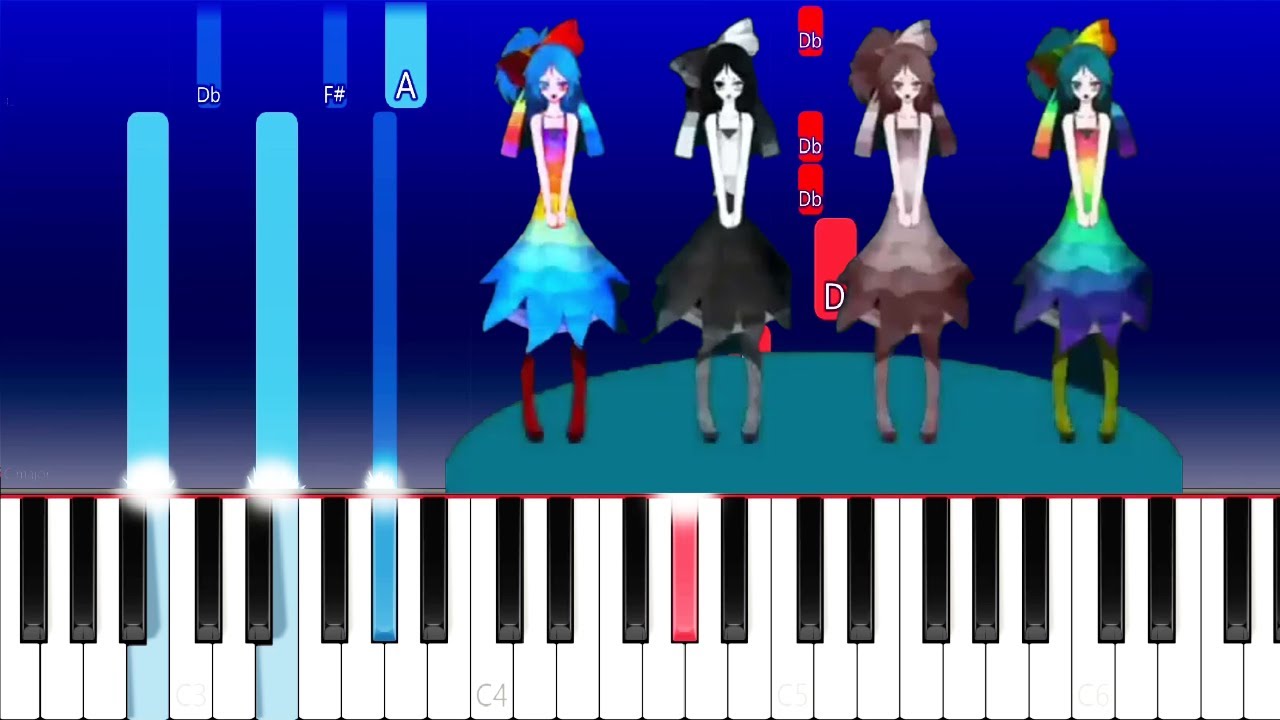 Yoeko Kurahashi - Sinking Town (Piano Tutorial)