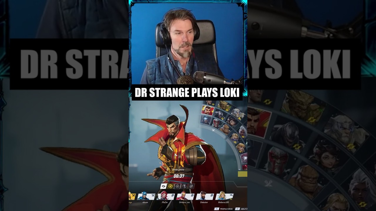 DR STRANGE PLAYS LOKI- Marvel Rivals #marvelrivals #drstrange #loki  #gaming