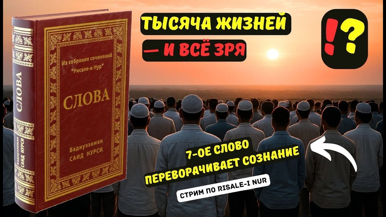Мусульманский взгляд на мир за 1 час! | 7-е Слово из книги #Слова