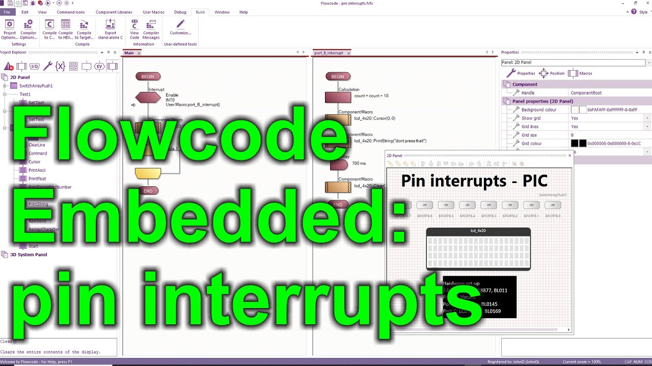 8 - Microcontroller pin interrupts