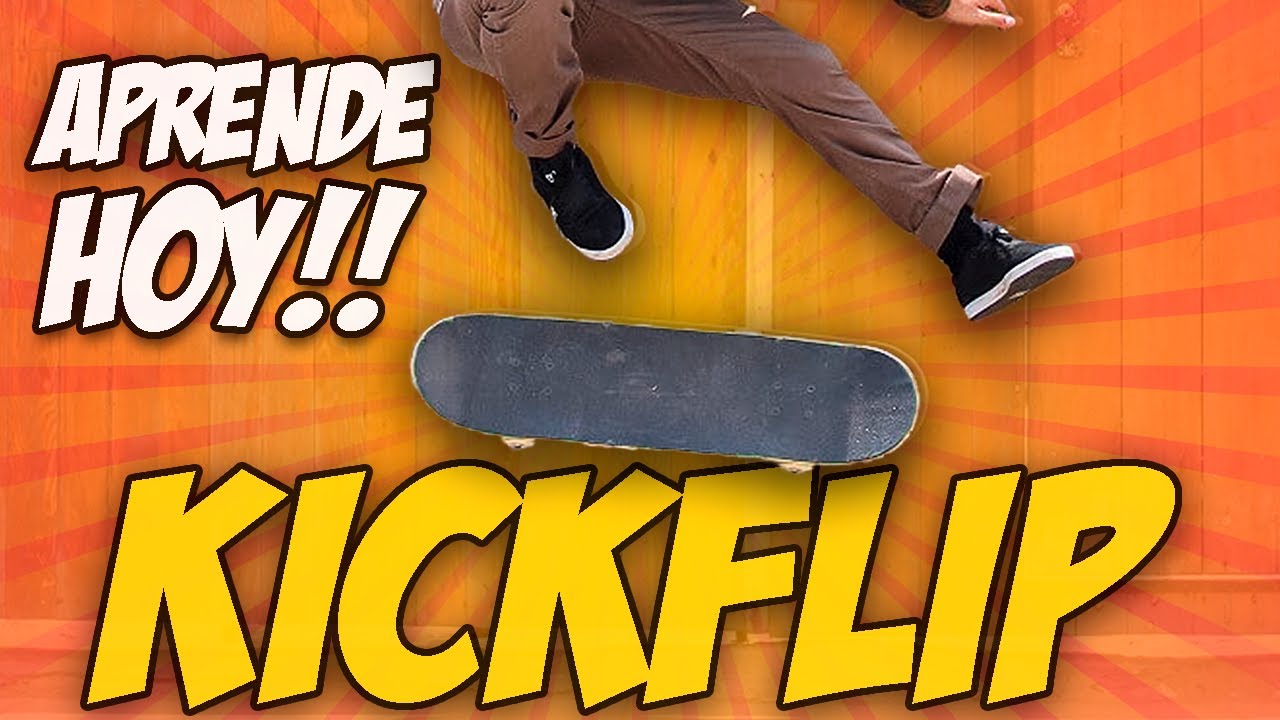 ‼️ Como hacer KICKFLIP ‼️ MUY FÁCIL 🙌🏻   ( TUTORIALES DE SKATE )