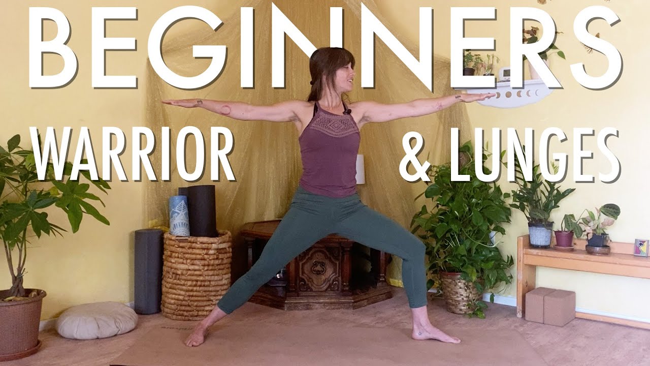 Beginner Series | Warrior 1 & 2 Poses and Lunges in 20-minute Yoga Flow with Jen Hilman