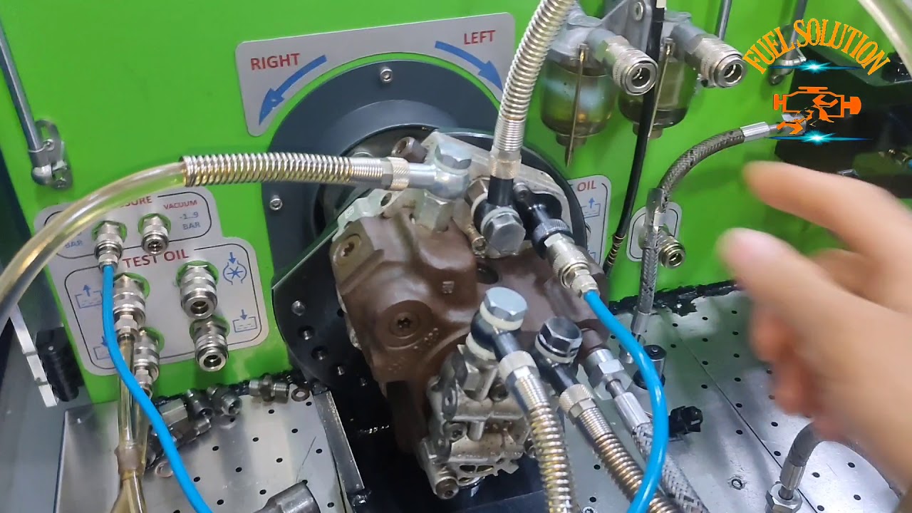 Cp3 Pump Testing | Bosch High Pressure Pump Testing | 0445020101 | One Universal Solution