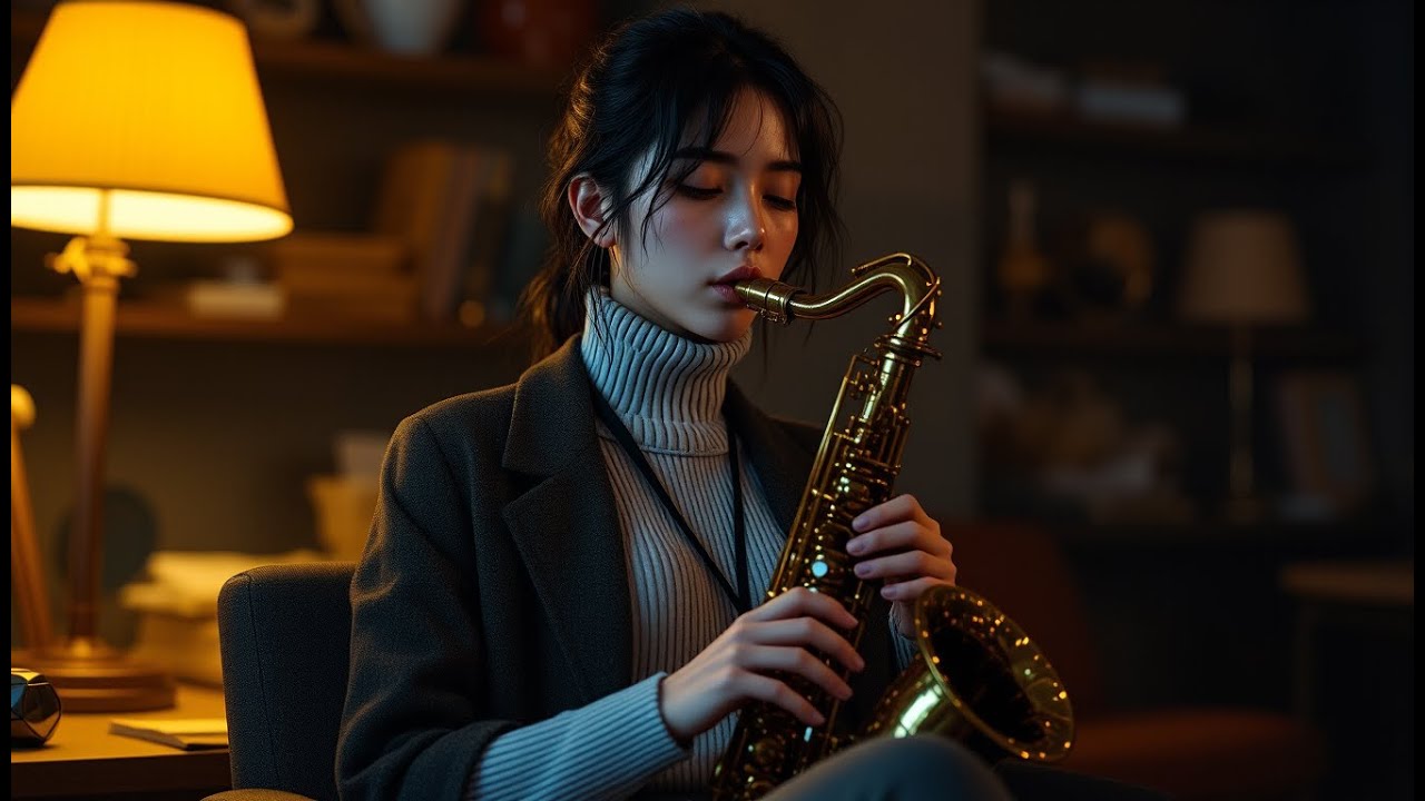 Smooth Jazz & Neo-Soul Saxophone | Midnight Focus for Work ( 10+ Hours )