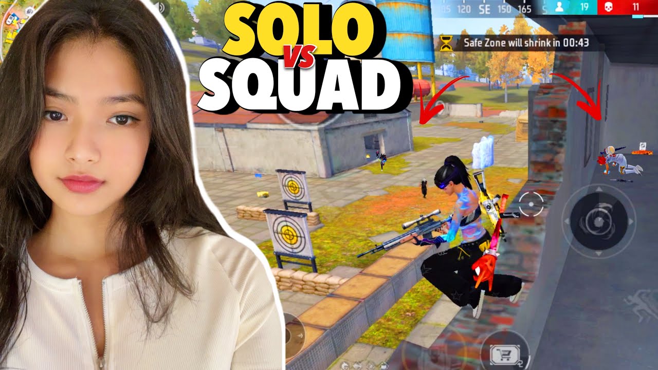 SOLO VS SQUAD FULL GAMEPLAY 😈🔥 EASY PEASY