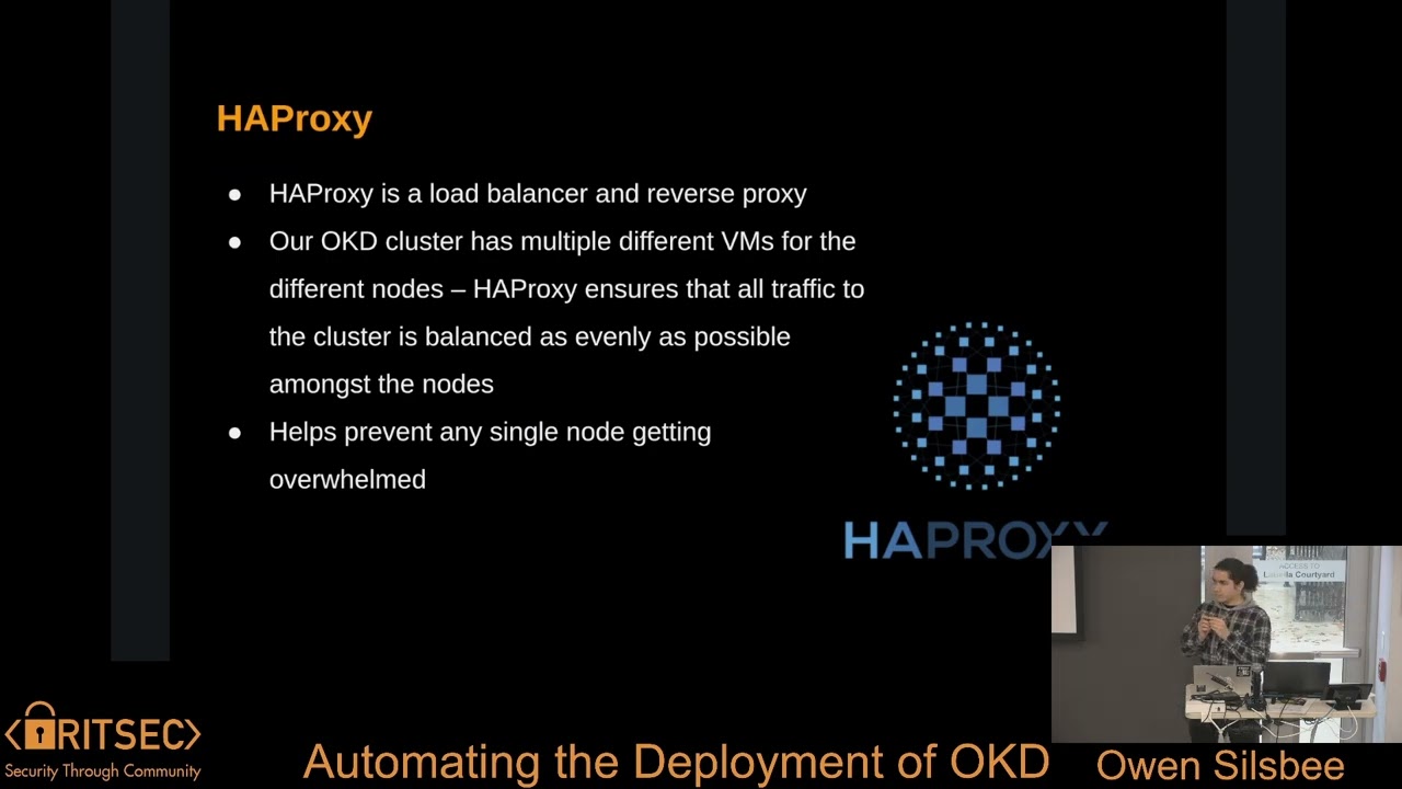 Автоматизация развертывания OKD - Оуэн Силсби