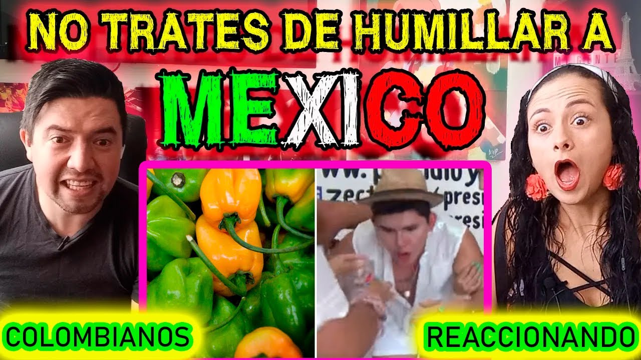 EXTRANJEROS INTENTAN HUMILLAR a MEXICANOS 🤬  🇲🇽 COMIENDO CHILE HABANERO **MUY EPICO**