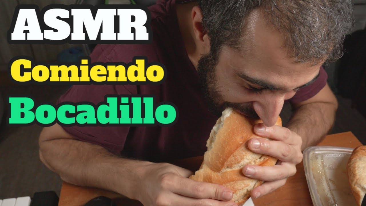 ASMR Comiendo Bocadillo de la MEJILLONERA | Eating Sounds
