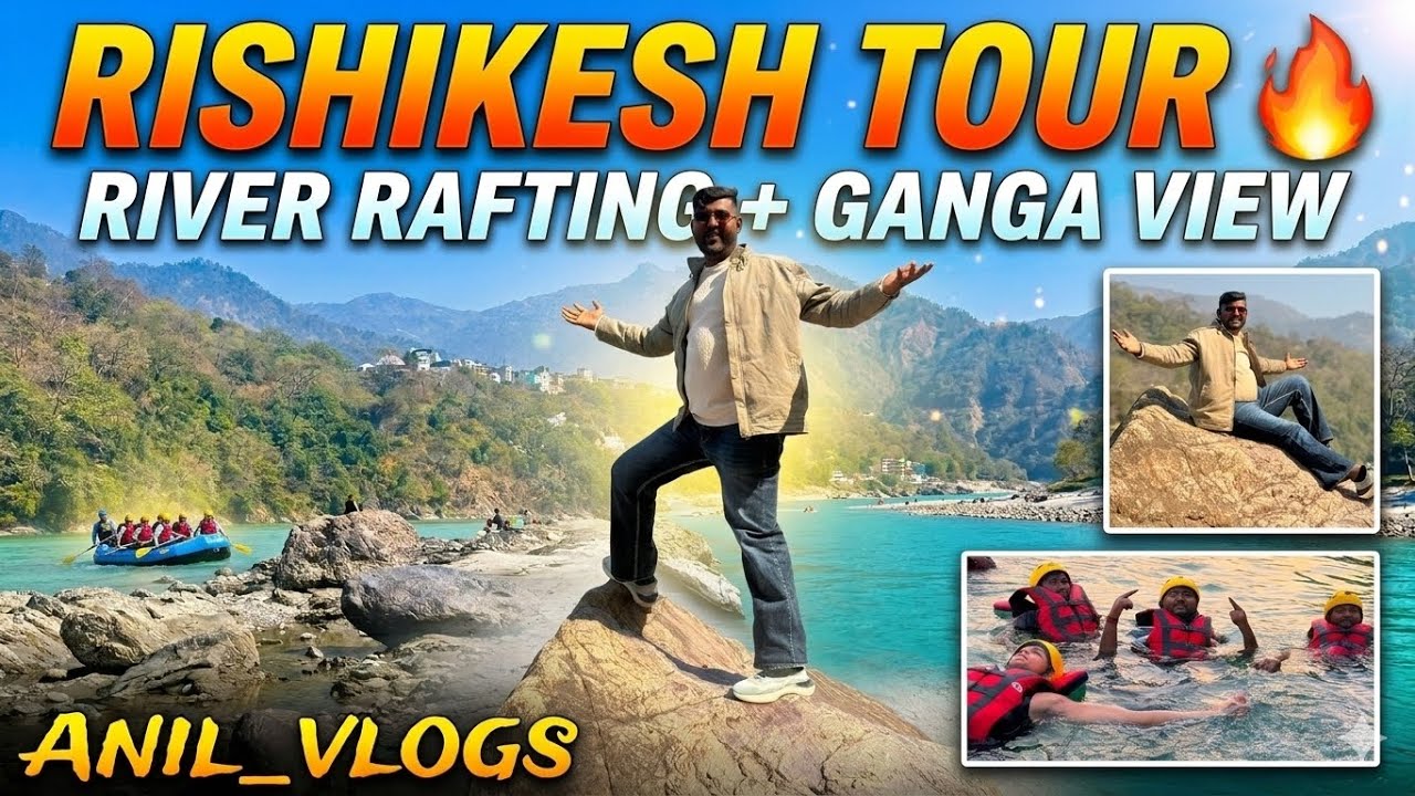 Rishikesh Me Aisa Nazara Pehli Baar Dekha 😱 | Pahado Me Masti & Beautiful Ganga Views 🌊