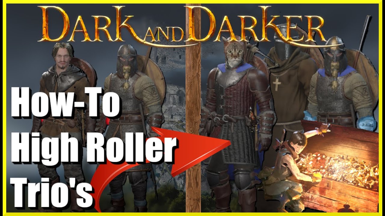 Coaching Viewers in Trio's | Dark and Darker | How-To HR Trio's