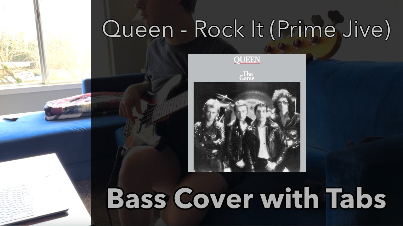 Queen - Rock It (Prime Jive) (Bass Cover WITH TABS)