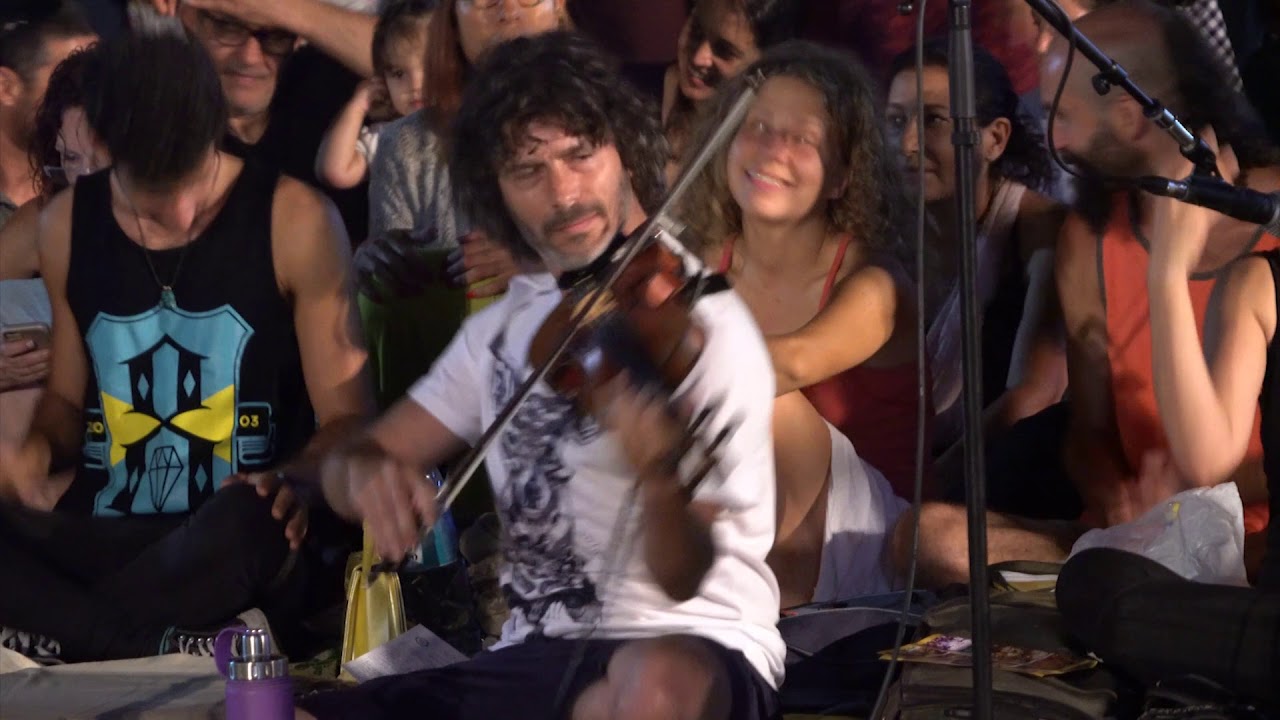 Mitakuye Oyasin (Pacha Mama) - Ori Yavor - Unite in Babylon - Tel Aviv,  Habima Square