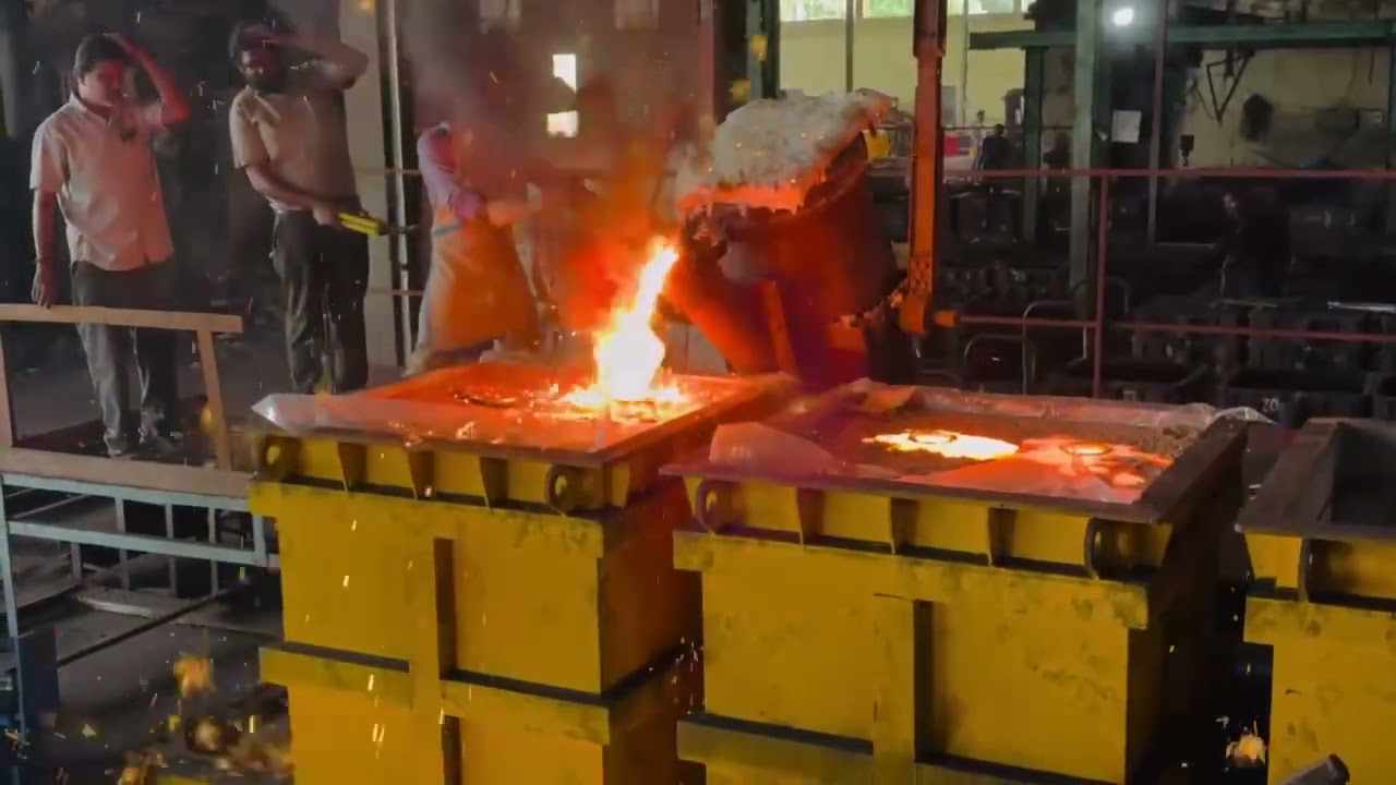 Lost foam Pouring New plant Chennai