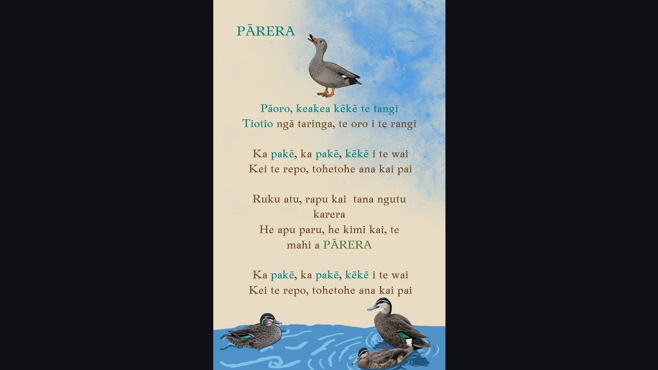 PĀRERA - KĒKĒ I TE WAI