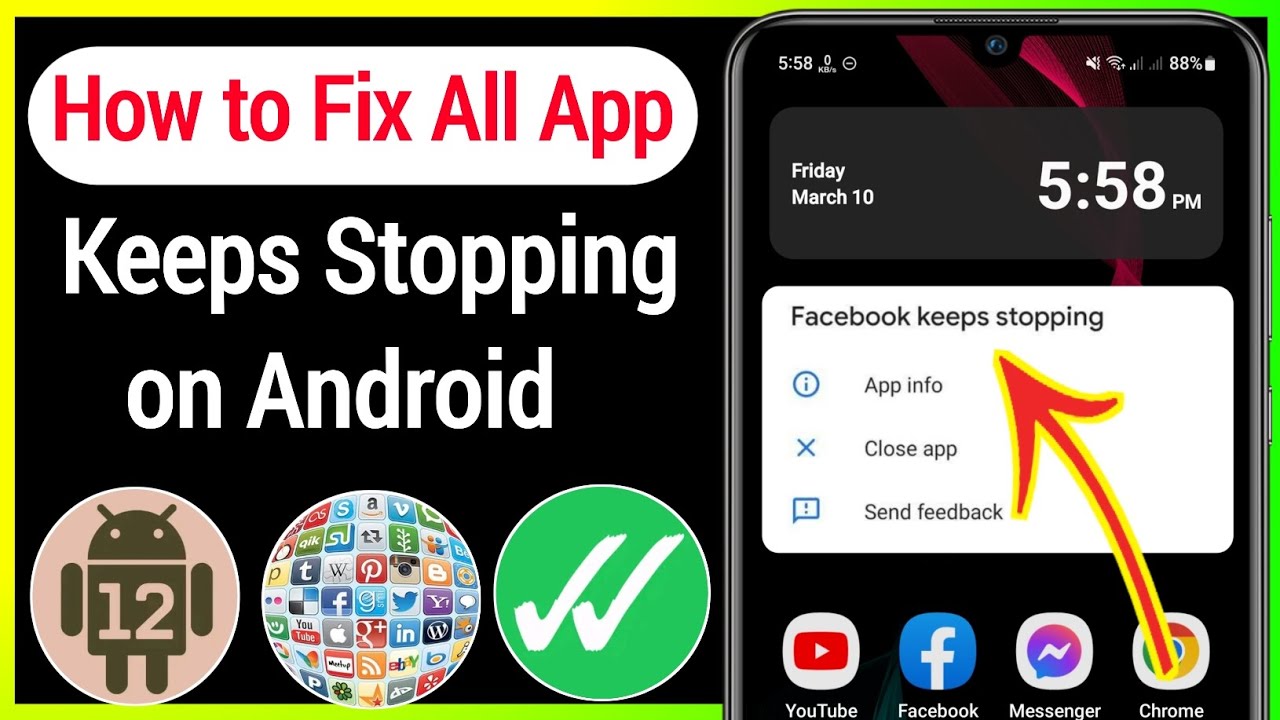 How to Fix All Apps Keeps Stopping Error in Android Phone [2023] | App keeps stopping Android