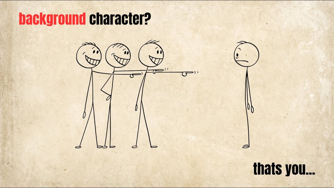 How to Be the Background Character in Your Own Life | Drawn2Grow