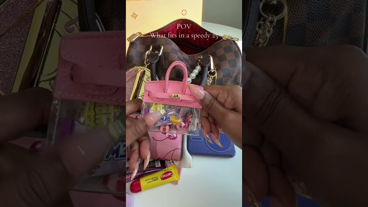 What’s in my Louis Vuitton Speedy 25