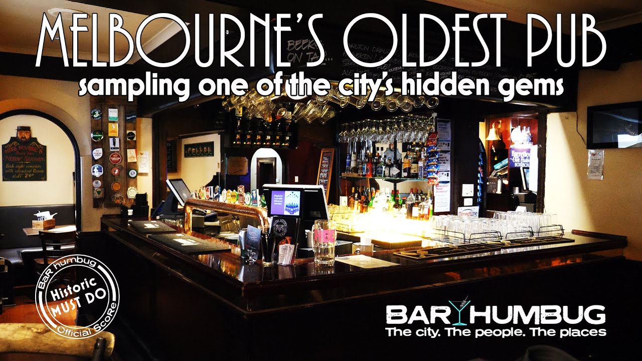 Finding Melbourne's Oldest Pub for a Laphroaig 10 Scotch Whiskey! - Bar Humbug Melbourne