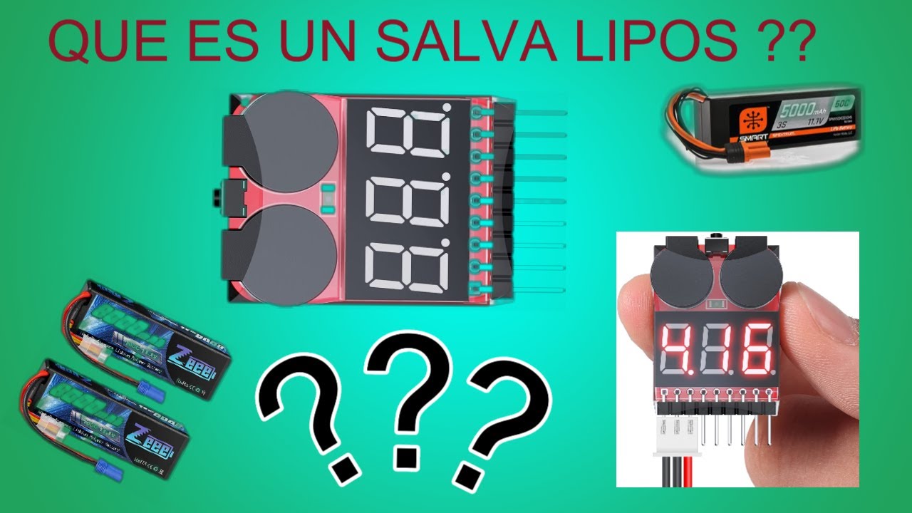que es un SALVA LIPOS  ( Low Voltage Buzzer Alarm )
