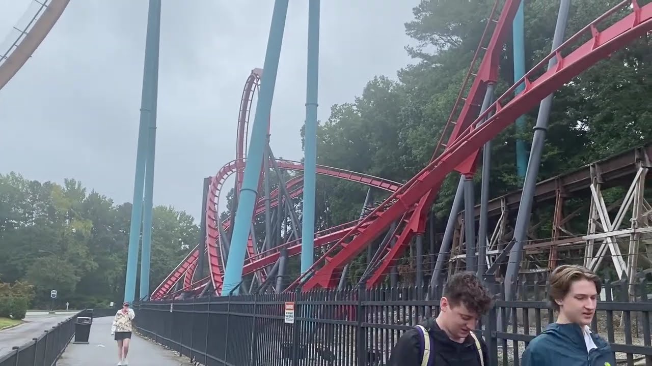 Six Flags Over Georgia Full Walkthrough Tour
